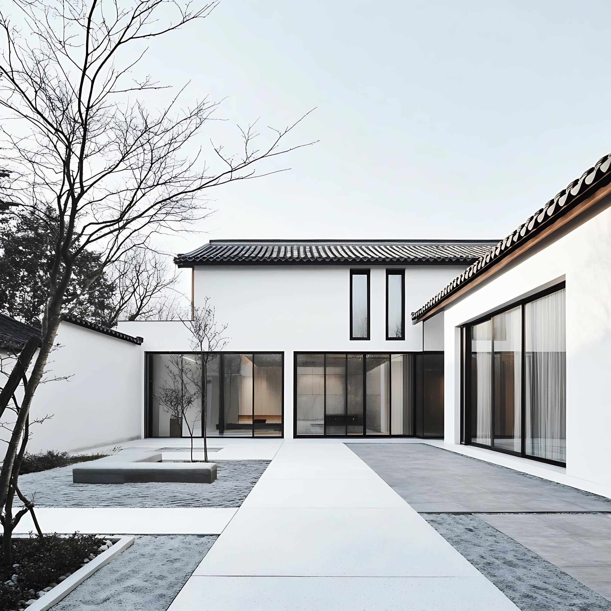 新中式庭院